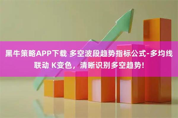 黑牛策略APP下载 多空波段趋势指标公式-多均线联动 K变色，清晰识别多空趋势!